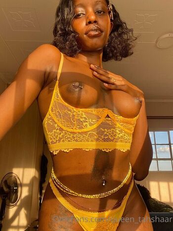Full leaked Queen tahshaar page private photo