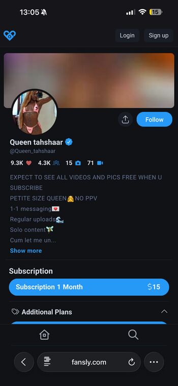 Full leaked Queen tahshaar private photo