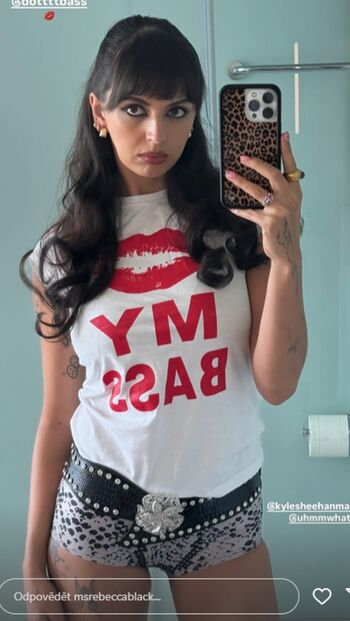 Full leaked Rebecca black private photo