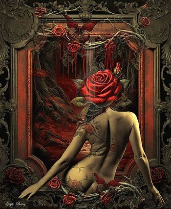Full leaked Rose goth private photo