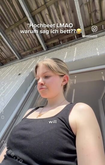 Full leaked Saniskates private photo
