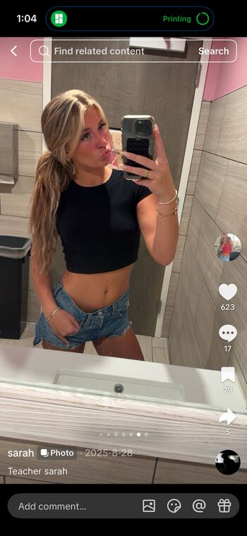Full leaked Sarah lindstrom private photo