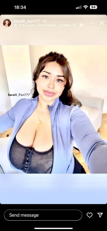 Full leaked Sarai fonseca private photo