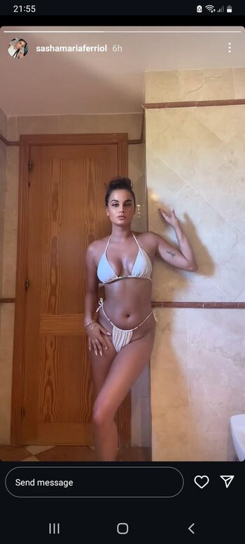 Full leaked Sashamariaferriol private photo