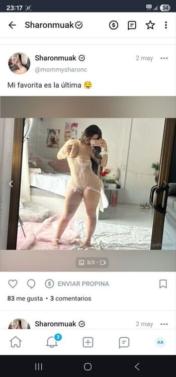 Full leaked Sharon cespedes page private photo