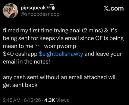 Full leaked Shefoekeeps private photo