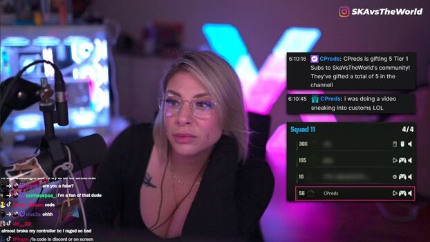 Full leaked Skavstheworld private photo