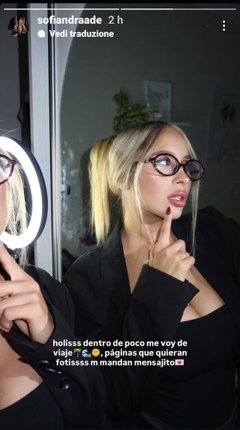 Full leaked Sofiandraade private photo