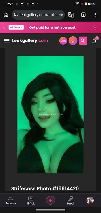 Full leaked Strifecos page private photo