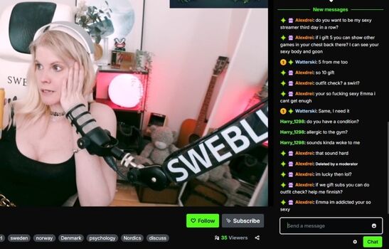 Full leaked Swebliss private photo