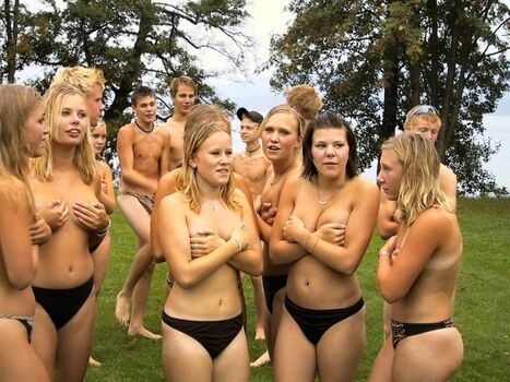 Full leaked Swedish forest private photo
