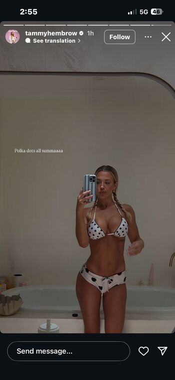 Full leaked Tammy hembrow page private photo