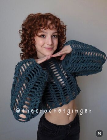Full leaked Thecrochetginger private photo
