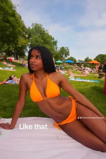 Full leaked Theoneandonlykeya private photo