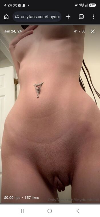 Full leaked Tinydumbdoll private photo