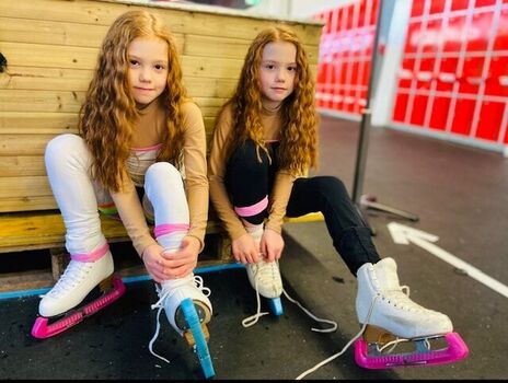 Twins on ice