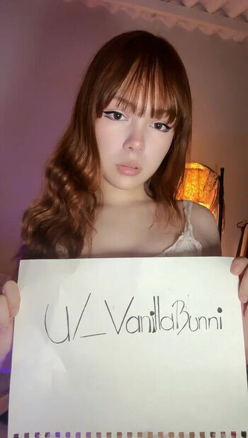 Full leaked Vanillabunni private photo