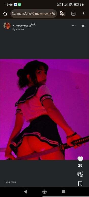 Full leaked X mowmow x private photo
