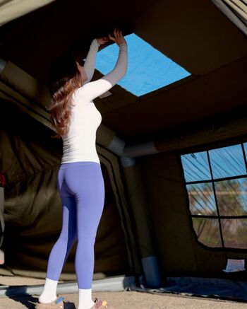 Full leaked Young camping private photo