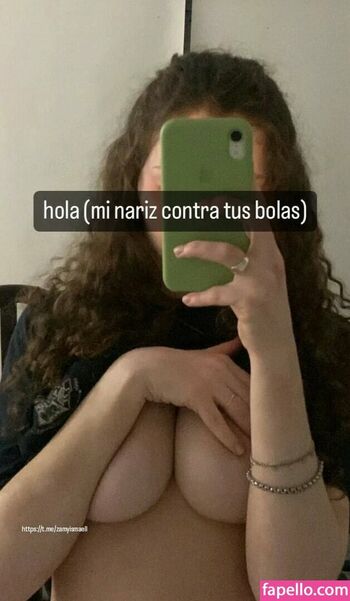 Full leaked Zamy ismael private photo