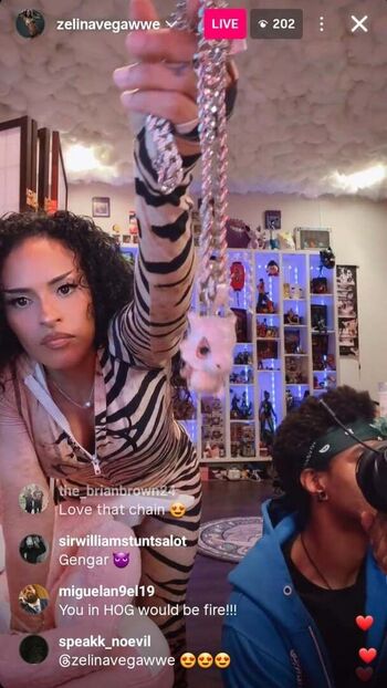 Full leaked Zelina vega page private photo